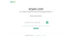 Desktop Screenshot of eryan.com